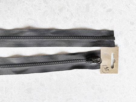 Zamek rozdzielczy kostkowy plastikowy czarny | 60cm.