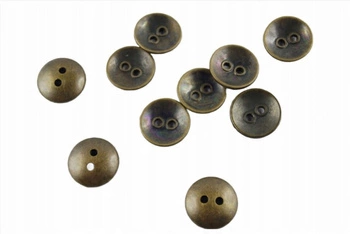 Guziki złote paczka 10 sztuk