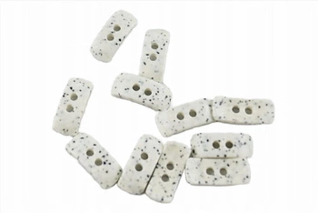 Opakowanie zestaw guzików 10 Sztuk Kremowe