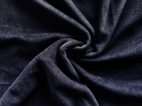 Tkanina odzieżowa Flausz w kolorze ciemny granat