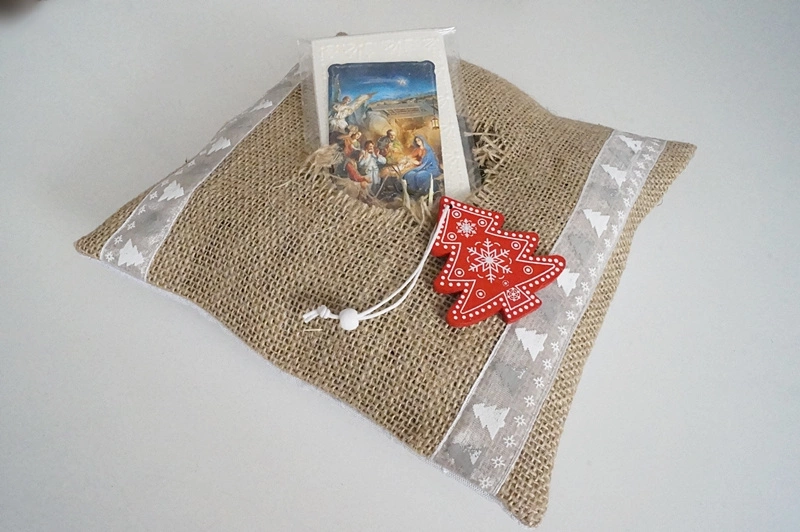 Zestaw sianko + opłatek wigilijny-poduszka jutowa, świąteczna tradycja pol_pl_Domyslna-nazwa-378_2