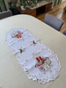 Bieżnik haftowany na Boże Narodzenie to elegancka dekoracja stołu  Wymiar: 40x85cm
