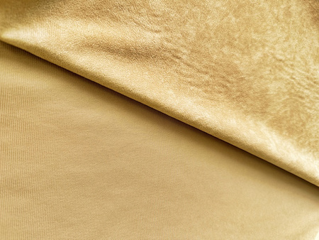 Swing Kolor Beżowy Dzianina, Welur / Welwet