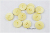 Paczka guziki zestaw 10 sztuk Żółte 27mm