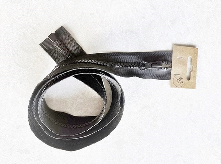 Zamek rozdzielczy kostkowy plastikowy czarny | 55cm.