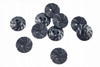 Guziki opakowanie zestaw 10 Sztuk Czarne 18mm