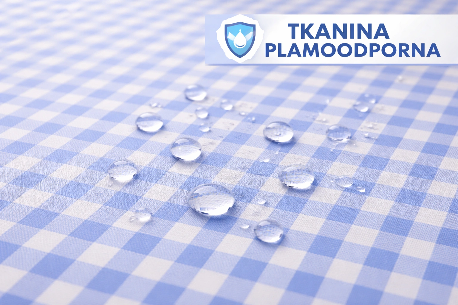 Obrus plamoodporny w kratkę na stół. Produkt Polski pol_pl_Swiateczny-bieznik-plamoodporny-w-brokatowe-srebrne-gwiazdki-Wymiar-65x160cm-461_4