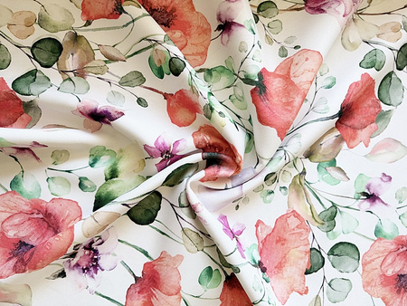 Kupon tkaniny obrusowej plamoodpornej – elegancki materiał na obrus w metrażu