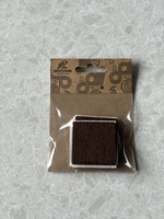 Kwadratowe kremowe podkładki filcowe | ochrona do mebli