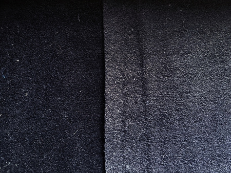 Tkanina odzieżowa Flausz w kolorze ciemny granat