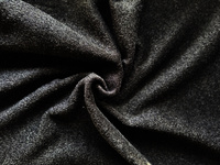 Loden tkanina odzieżowa premium w kolorze grafitowy melanż.