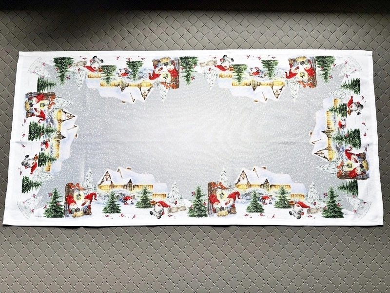 Bieżnik haftowany na Boże Narodzenie to elegancka dekoracja stołu wymiar 40x85cm pol_pl_Brokatowy-obrus-swiateczny-z-gwiazda-betlejemska-plamoodporny-polski-140x300-cm-299_4