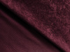 Swing Kolor Bordowy Dzianina, Welur / Welwet