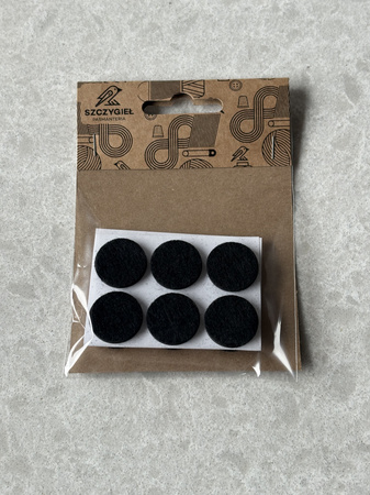 Samoprzylepne ochraniacze filcowe FI 15mm | do paneli i parkietów