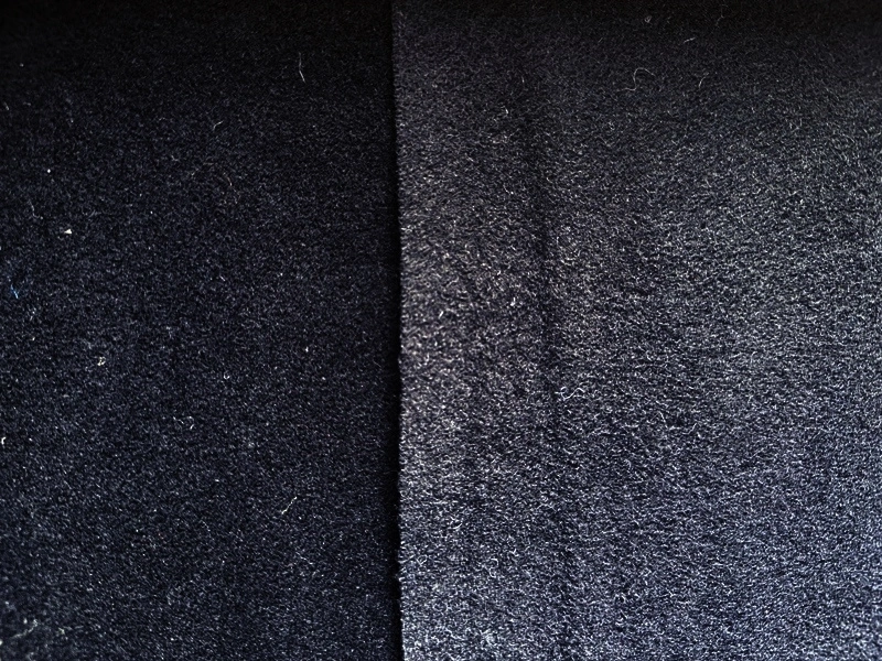 Ekoskóra Pikowana Karo 2 cm z Podbitką z Owaty.  pol_pl_Tkanina-plamoodporna-kremowa-w-delikatny-wzor-w-kreseczki-410_3