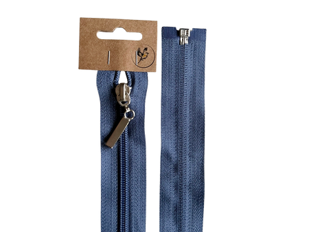  Zamek odzieżowy rozdzielczy plastikowy do kurtki bluzy śpiworka| 60cm.