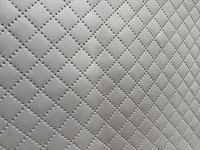 Ekoskóra Pikowana Karo 2 cm z Podbitką z Owaty.