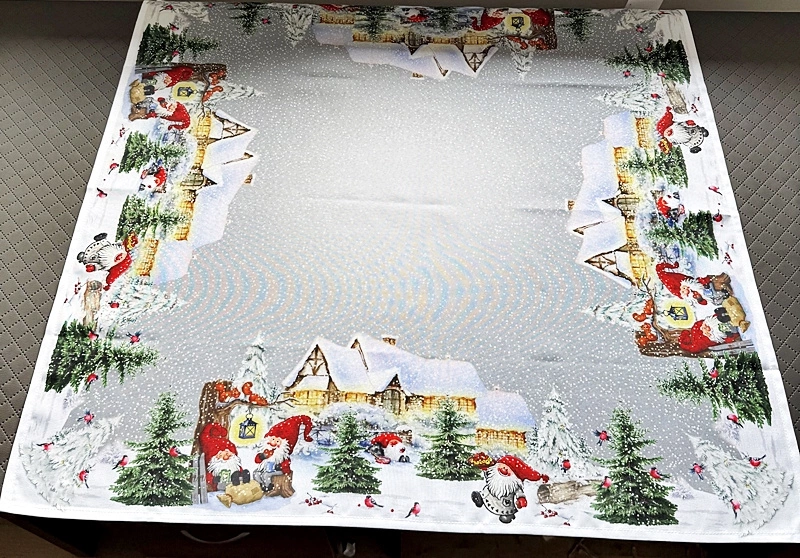 Bieżnik haftowany na Boże Narodzenie to elegancka dekoracja stołu wymiar 40x85cm pol_pl_Brokatowy-obrus-swiateczny-z-gwiazda-betlejemska-plamoodporny-polski-140x300-cm-299_3