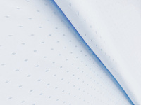 Brokatowe Srebrne Kropki