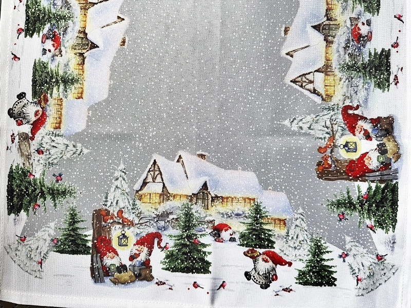 Bieżnik haftowany na Boże Narodzenie to elegancka dekoracja stołu wymiar 40x85cm pol_pl_Brokatowy-obrus-swiateczny-z-gwiazda-betlejemska-plamoodporny-polski-140x300-cm-299_4